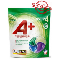 Капсули для прання А + 4в1 Optimal для всіх типів тканин, 56 шт